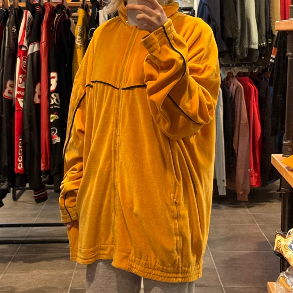 [NO.9]Barecode 벨벳 져지 상품이미지4