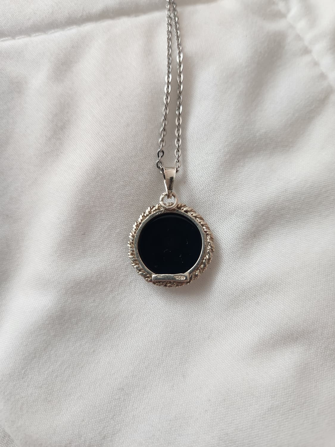 고양이 아게이트 카메오 브로치 펜던트 목걸이 상품이미지3