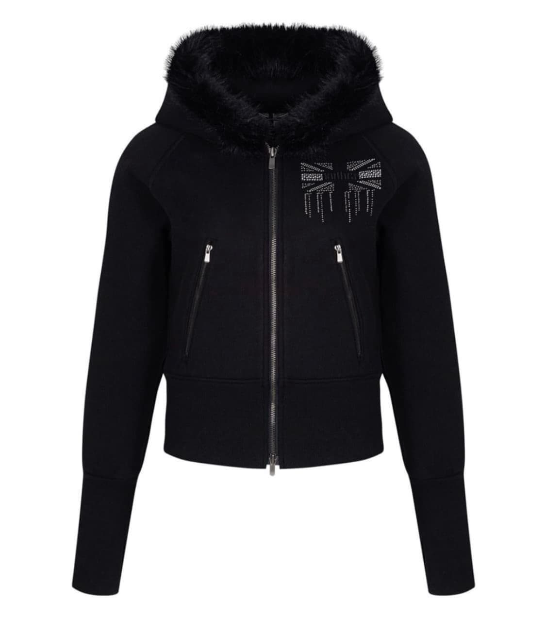 플리즈노팔로우 베키퍼 후드집업 블랙 상품이미지1