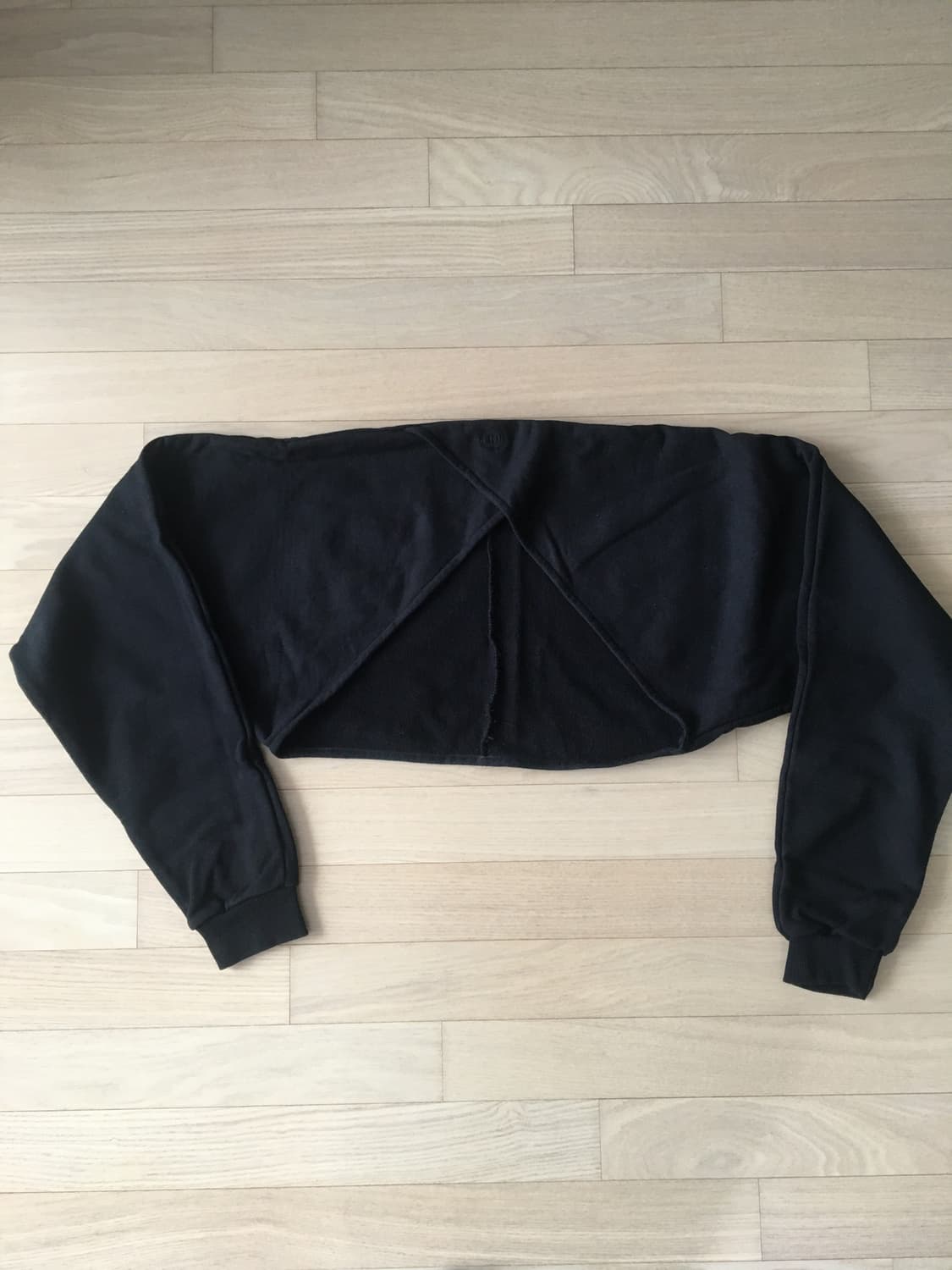 포허 코튼 더블 볼레로 -Black 상품이미지1