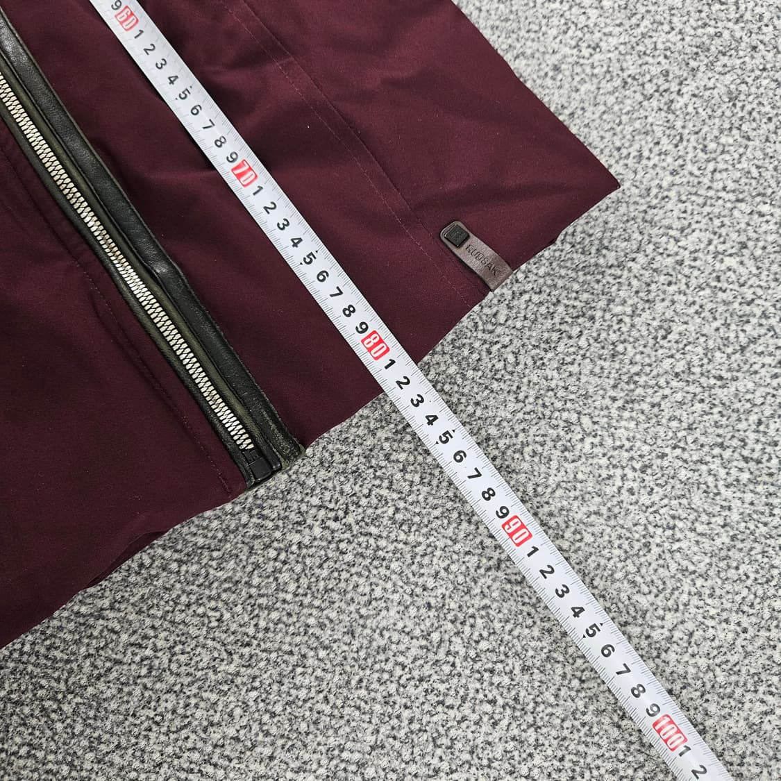 [실측확인] 루드삭 캐나다 명품 덕다운 후드 퍼 패딩1106JM2 상품이미지8