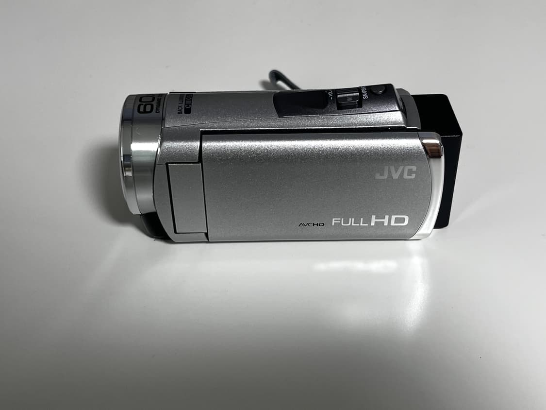 미사용 보관품/ jvc gz hm177 빈티지 캠코더 실버 상품이미지2