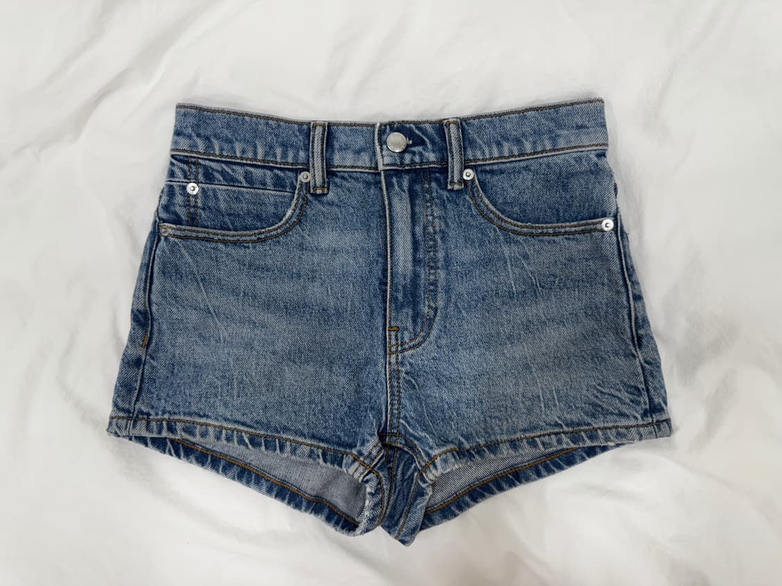 Alexander wang 데님 쇼츠 상품이미지4
