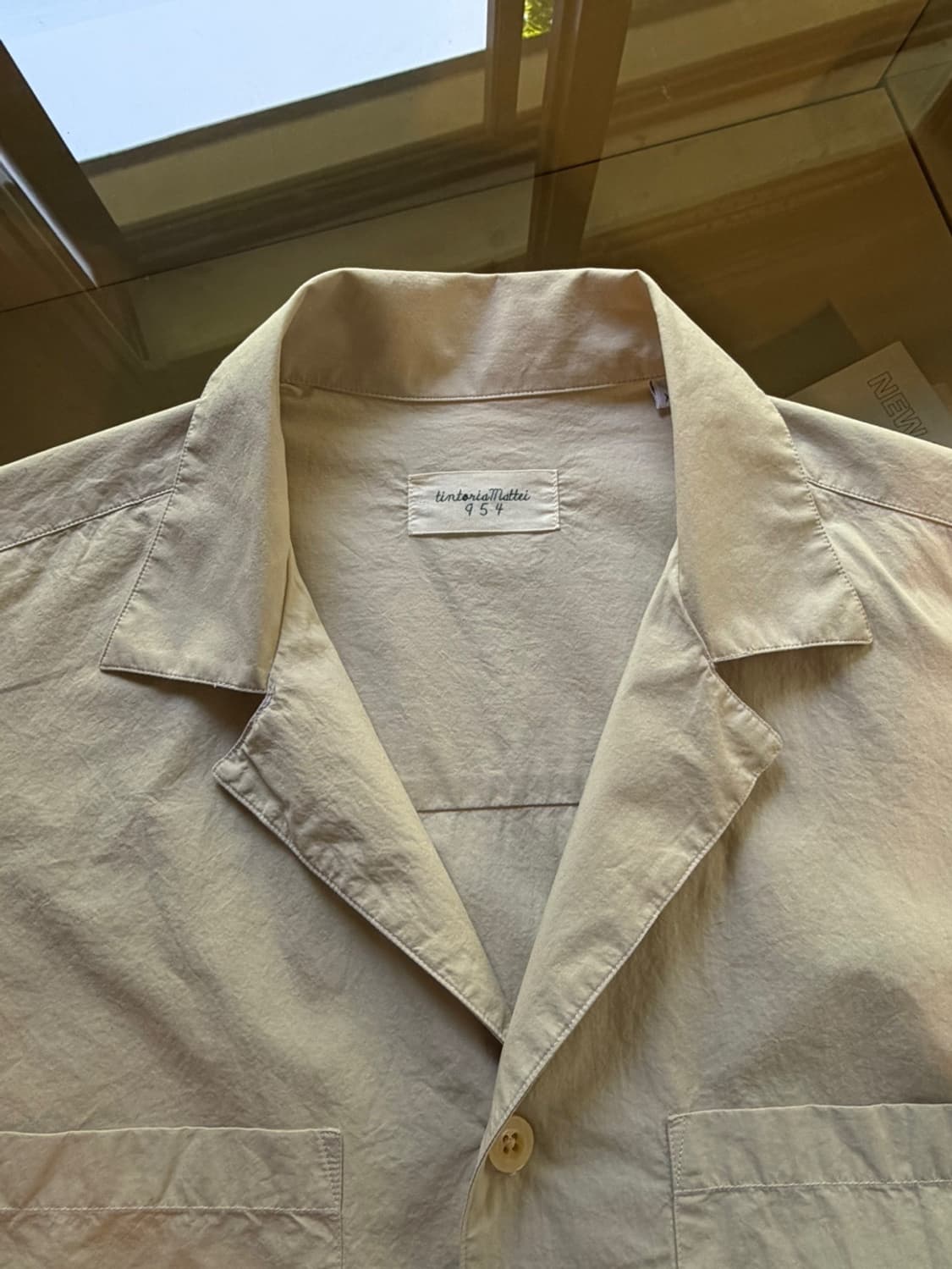 TINTANIA MATTEI 오픈칼라넥 셔츠 100~105 상품이미지6