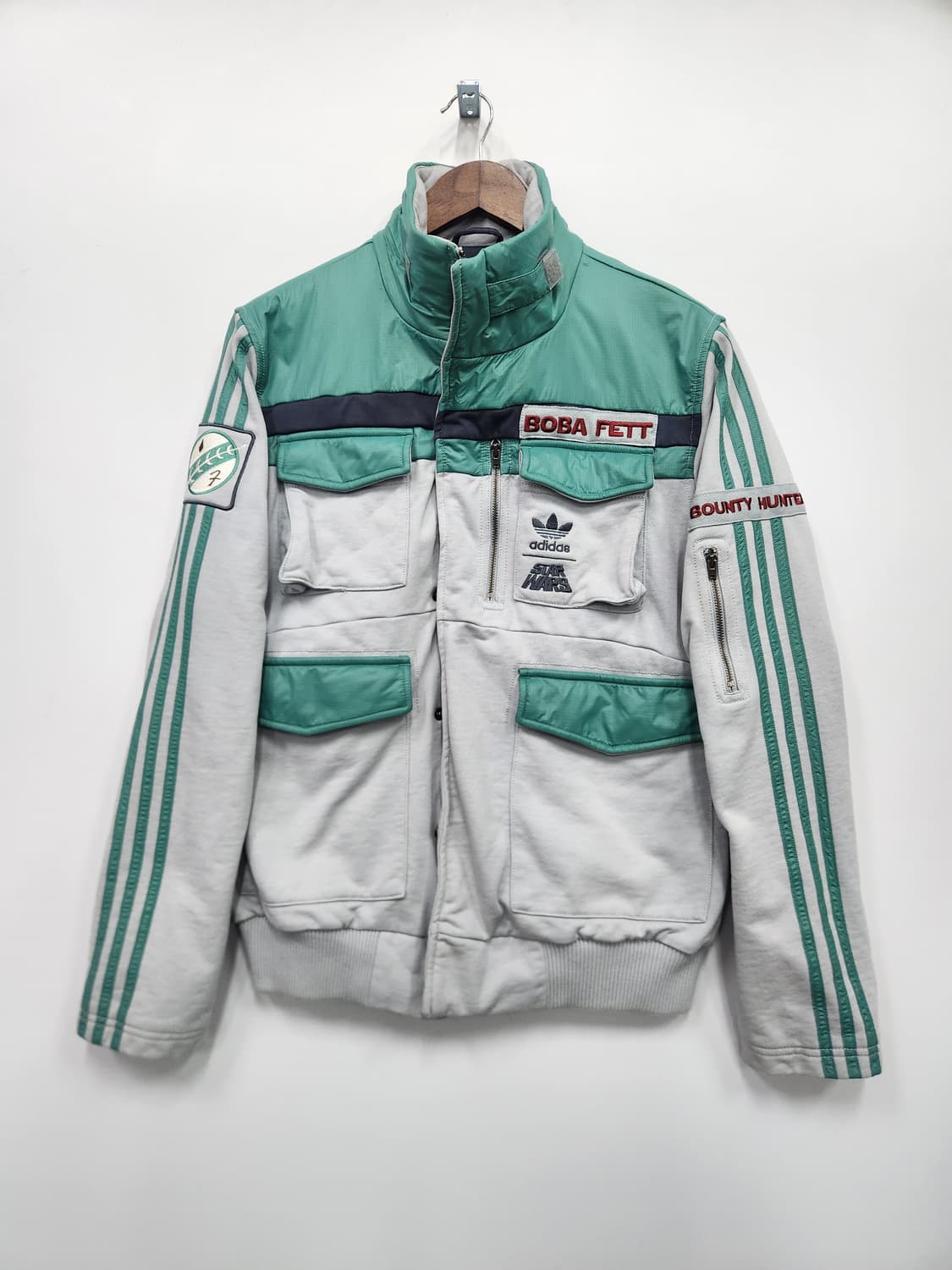 아디다스 스타워즈 보바펫 테크자켓 상품이미지1