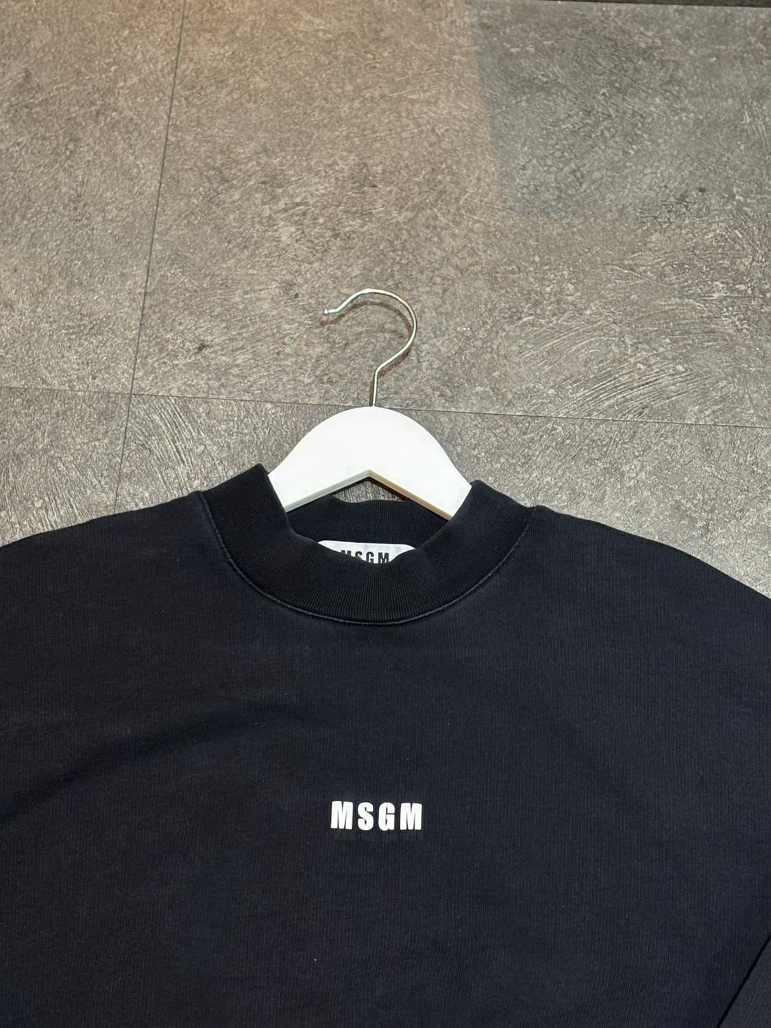 MSGM 여성 크롭 맨투맨 M사이즈 상품이미지4