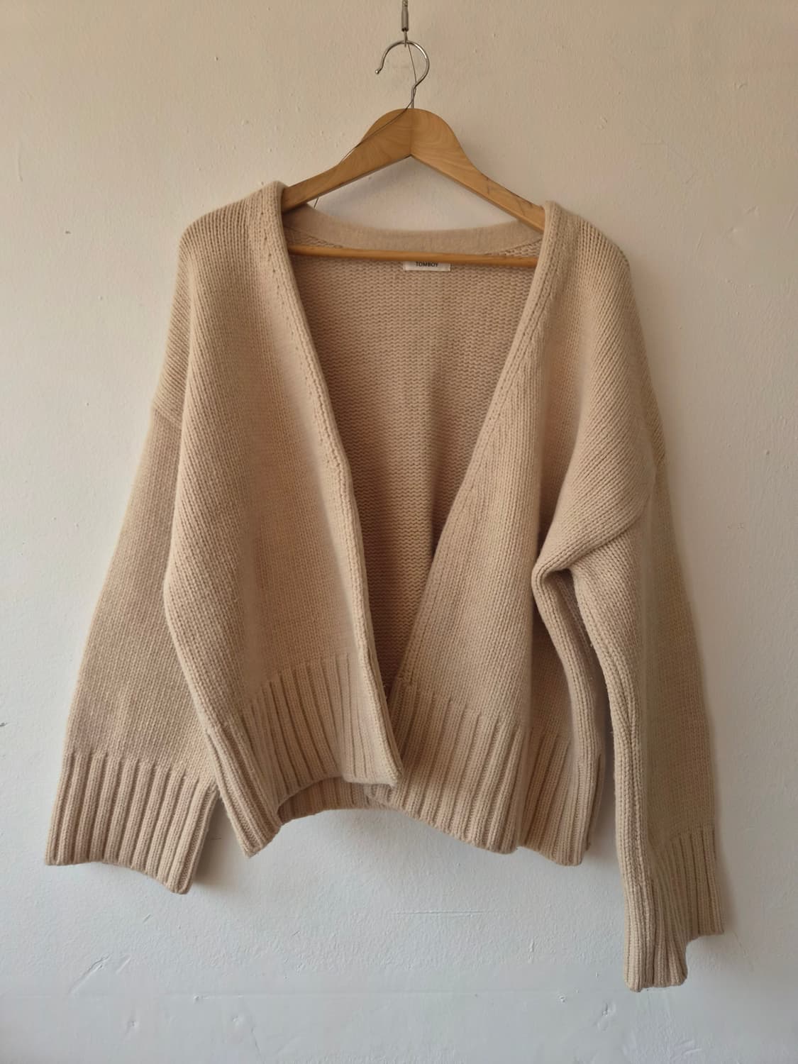 스튜디오톰보이 여성 루즈핏오픈가디건 FREE 상품이미지2