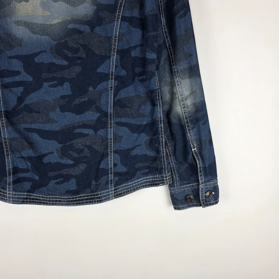 카모 플라쥬 웨스턴 데님자켓 상품이미지7