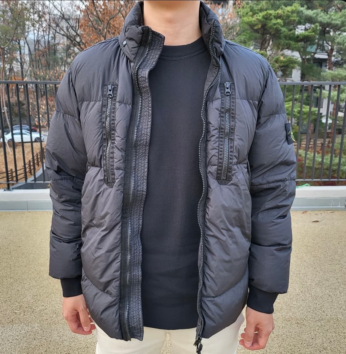 스톤아일랜드 크링클랩스 패딩 21FW 상품이미지6