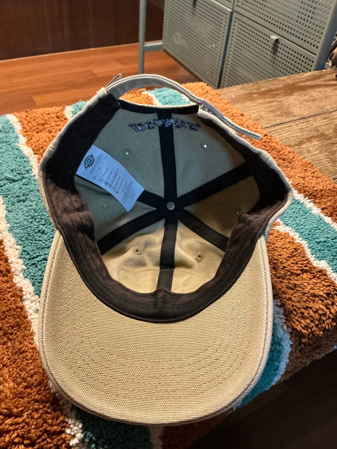 디키즈 워시드 볼캡 베이지 상품이미지5