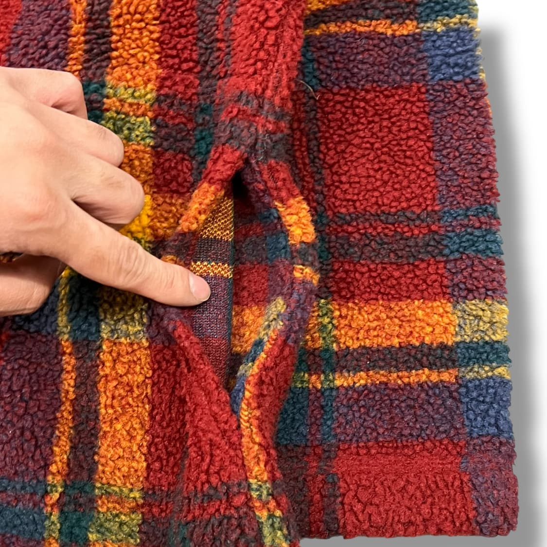  맥그리거 패턴 후드 플리스 y13834 상품이미지5