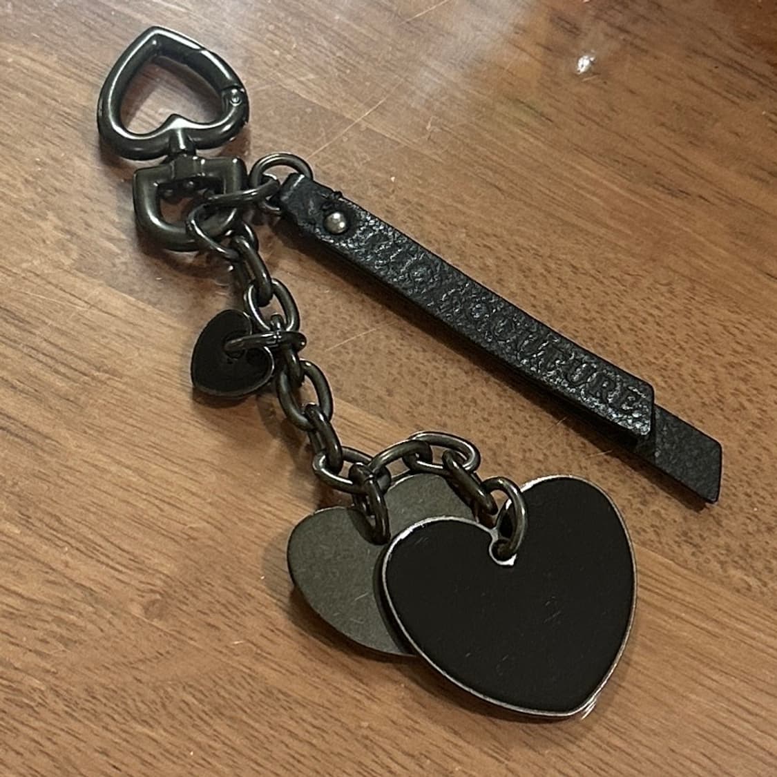 쥬시꾸뛰르 2000s 희귀 하트 참 키링 상품이미지2