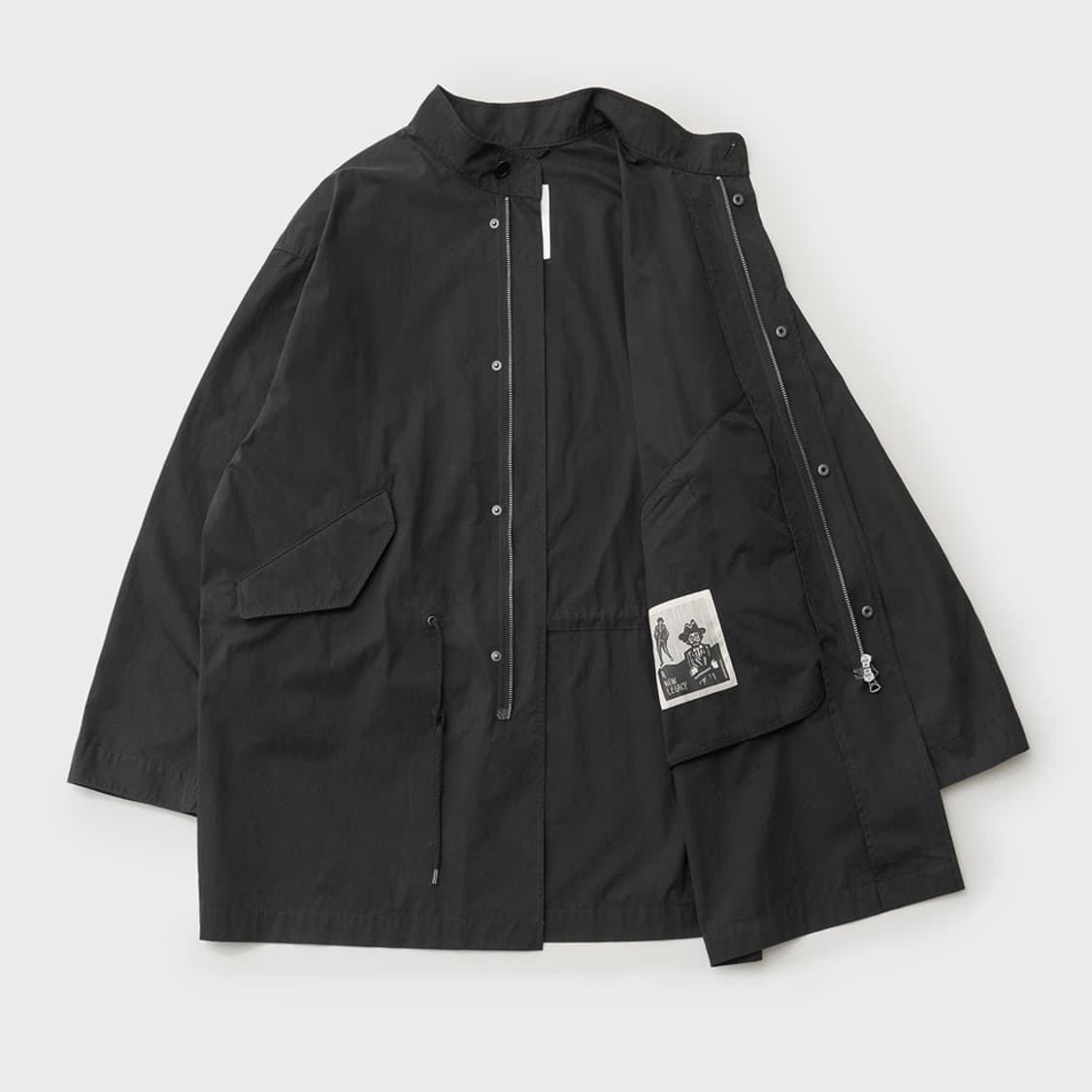 어나더오피스 M65 모즈 코트 블랙 상품이미지3