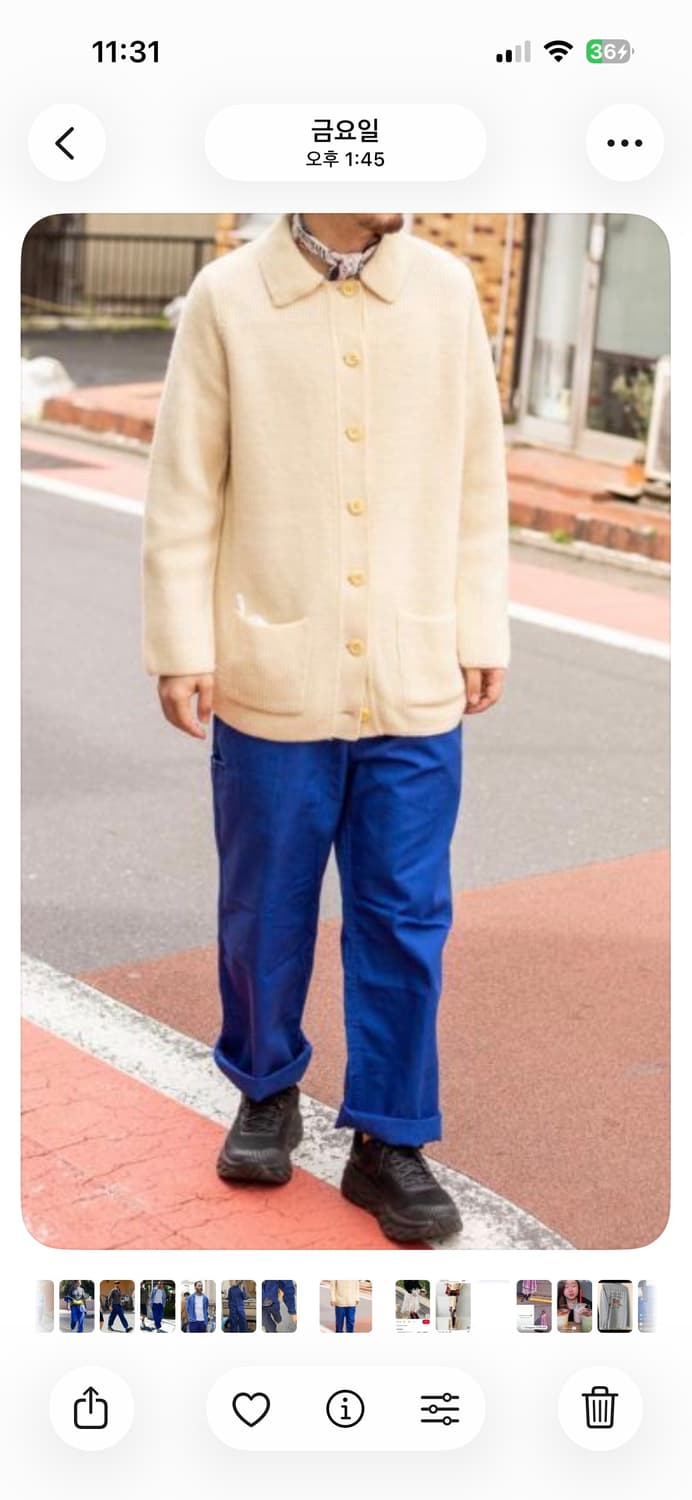 프렌치 워크 팬츠 (31) 상품이미지7