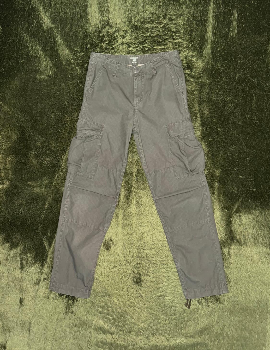 [28X32] 칼하트 WIP 립스탑 카고 팬츠 올리브 상품이미지1