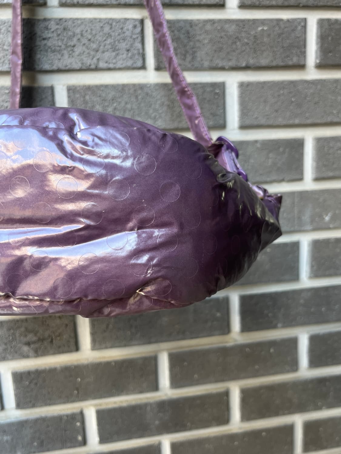 Porter 포터 도트 호보백 퍼플 상품이미지9