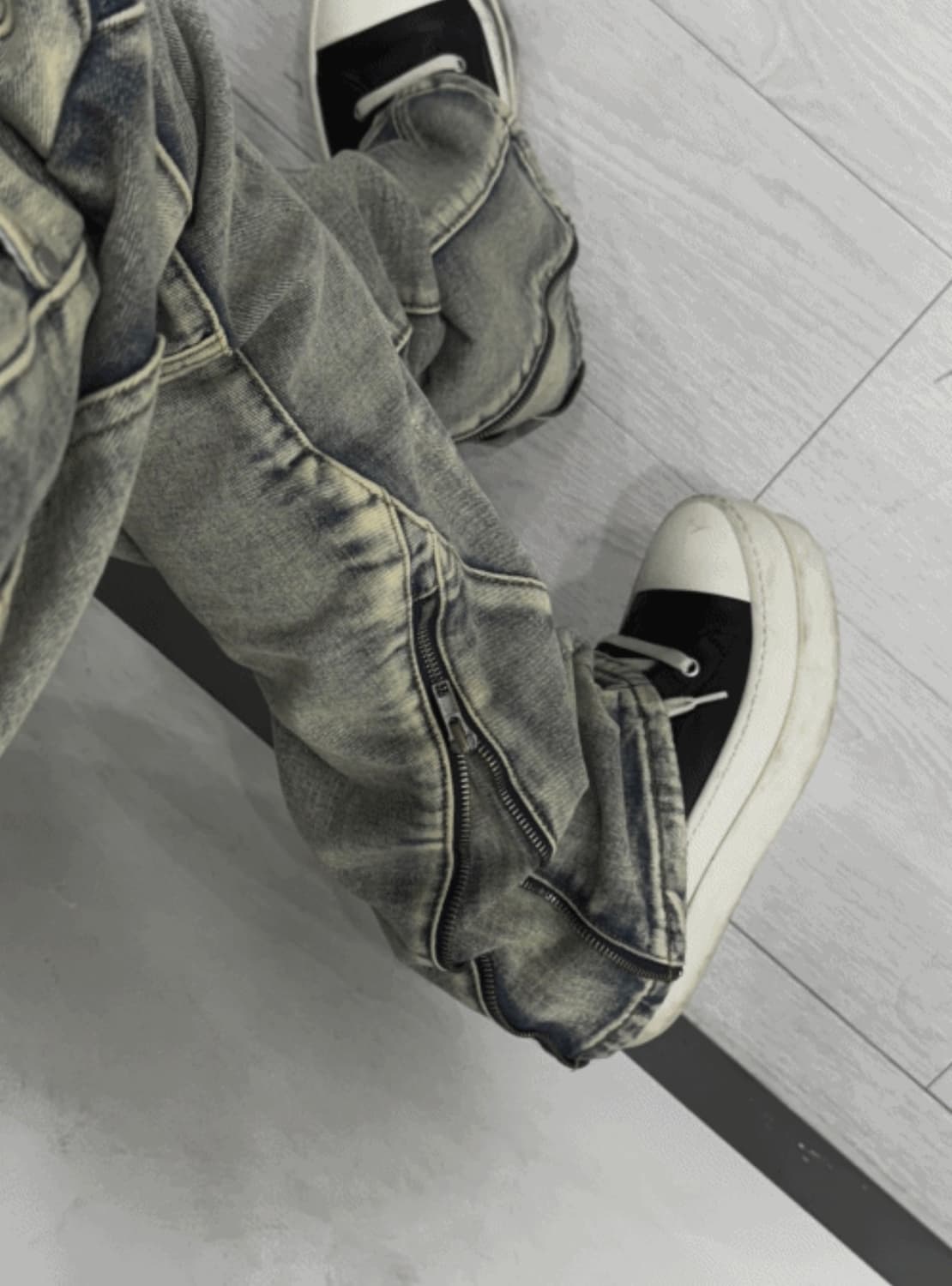 kyoiii GRIND ZIP CARGO PT(BLUE) 상품이미지2