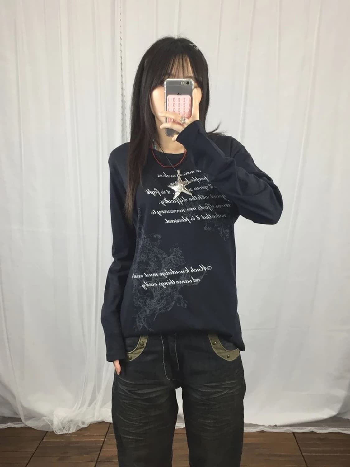 Thruxton Script Long Sleeve 상품이미지1