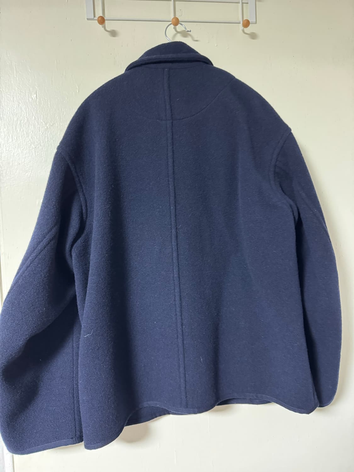 단톤 울 라이트 파일 칼라 자켓 40 상품이미지3