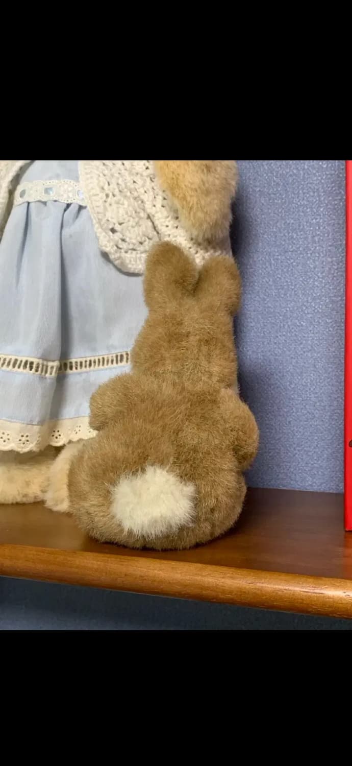 빈티지 잠자는토끼 인형  상품이미지3