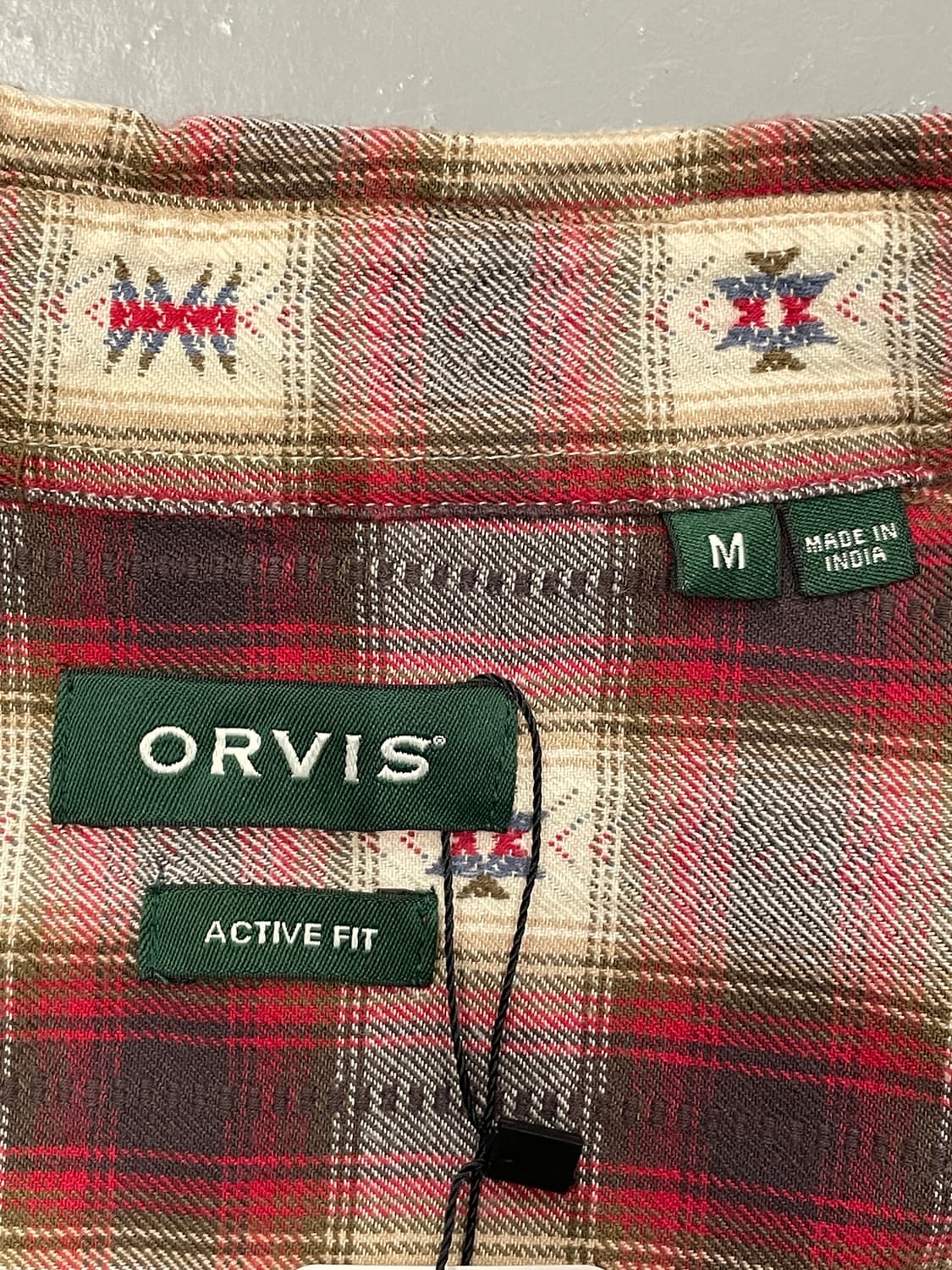 빈티지 나바호 체크 셔츠 상품이미지6