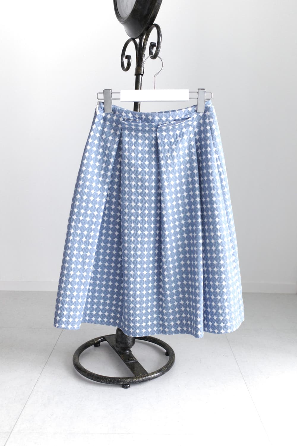 dot pleats skirt  상품이미지1