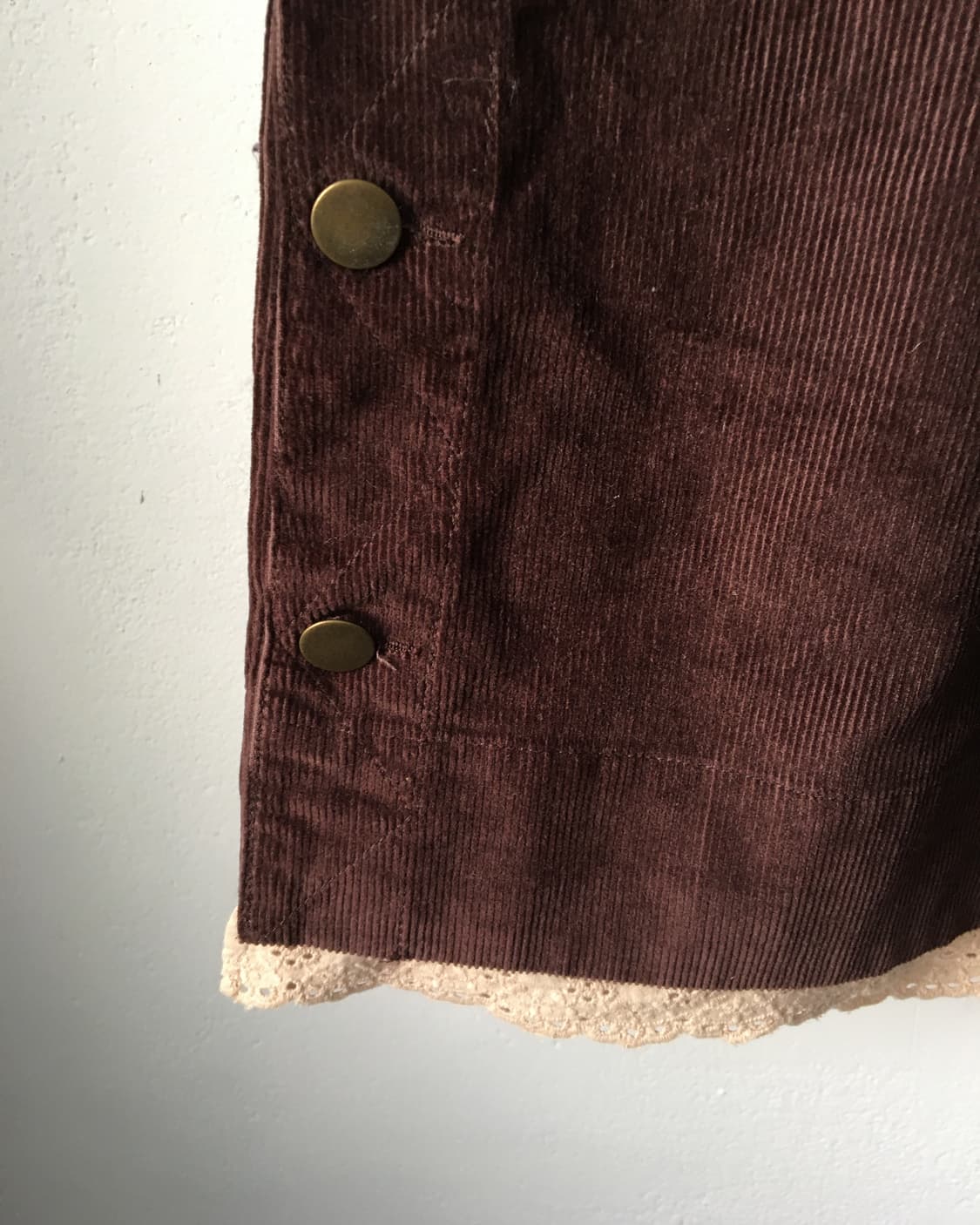 Button up point corduroy capri patns 상품이미지4