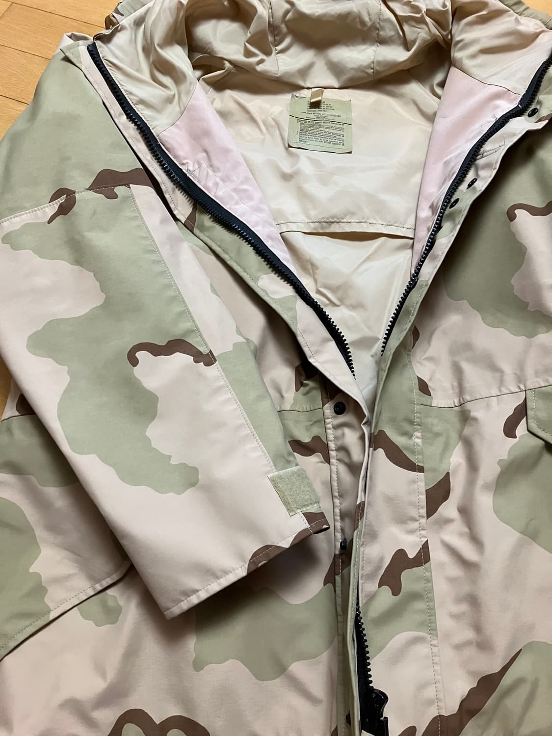 미군 고어텍스 사막삼색 XL-R 상품이미지5