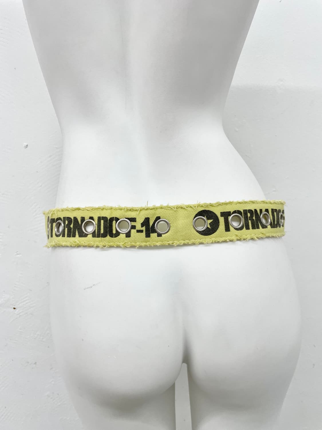 레몬 캔버스 레터링 펀칭 벨트🍋 상품이미지4