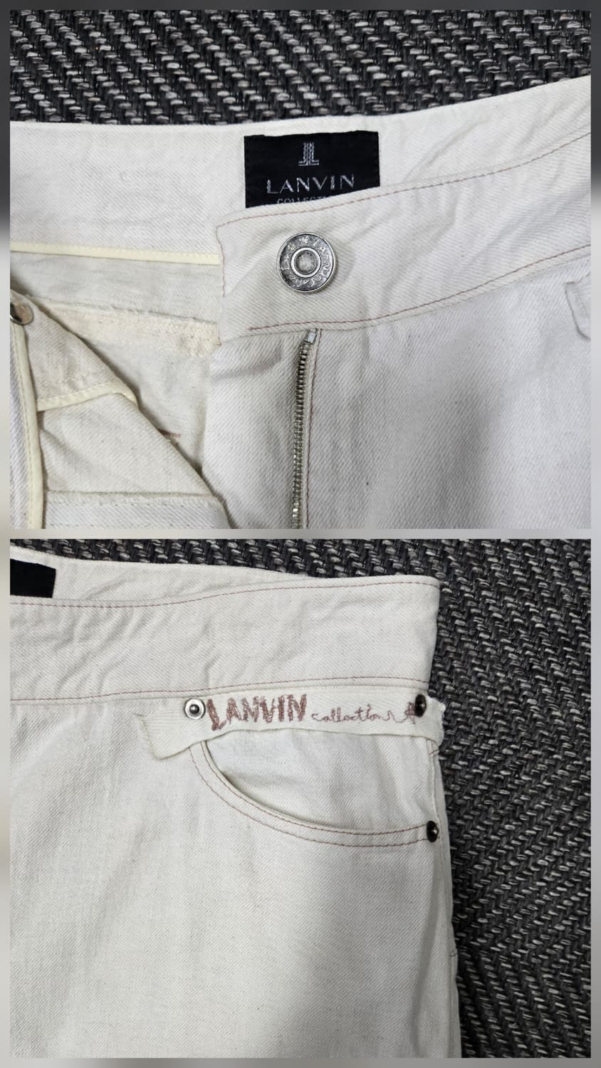 한섬 랑방 LANVIN 팬츠 면84%마16%바지 상품이미지3