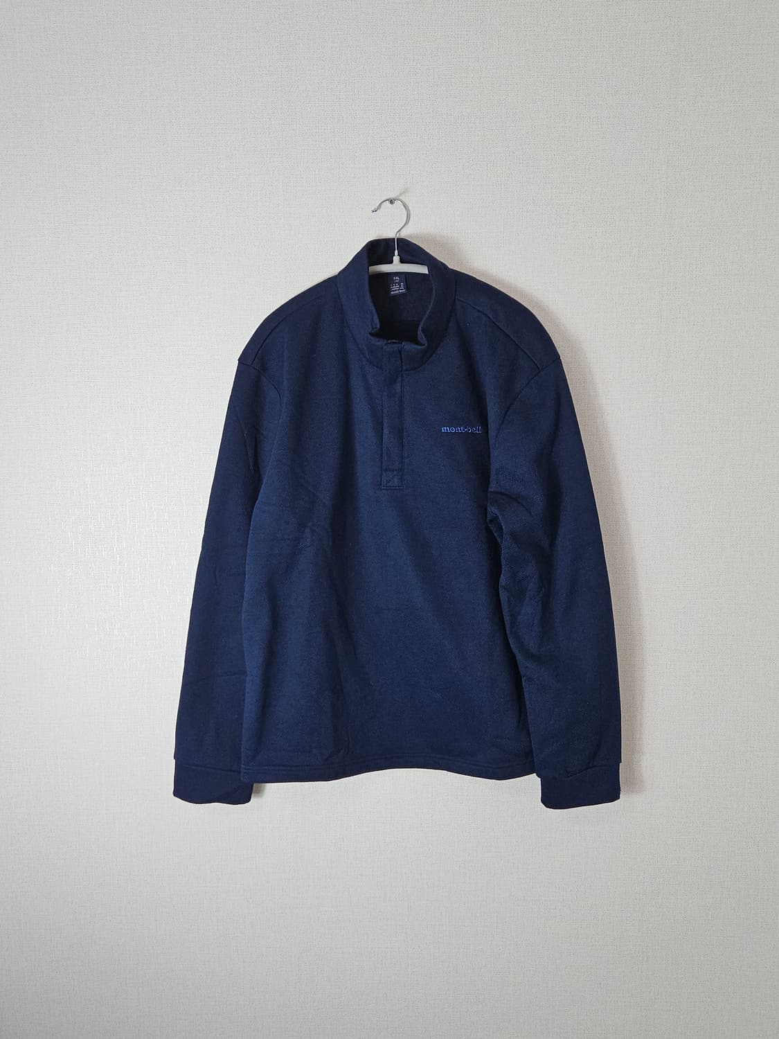 몽벨 하프집업 기능성 플리스 티셔츠 XXL (새상품) 상품이미지1