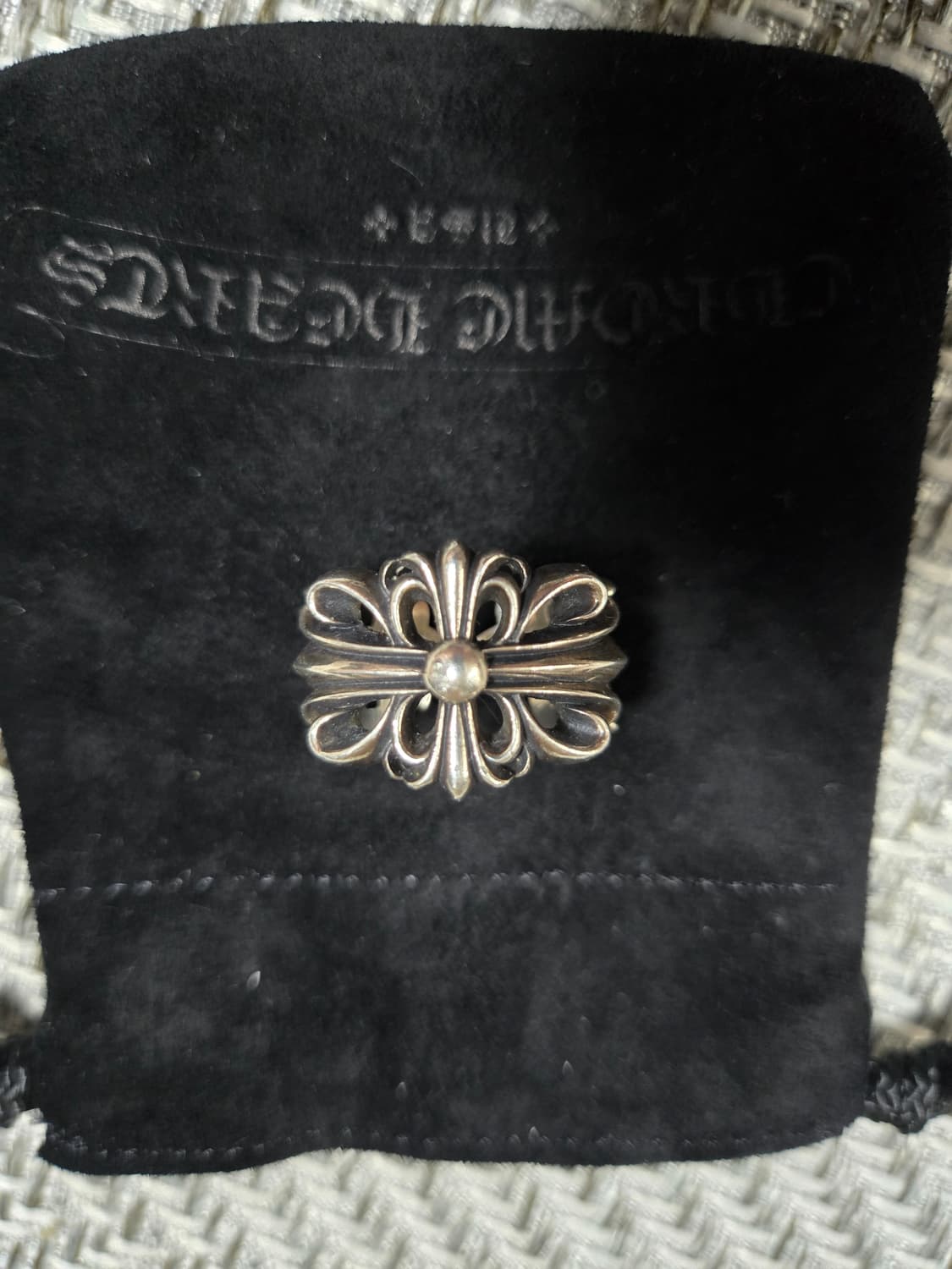 크롬하츠 더블 플로랄 반지(정품) 상품이미지2