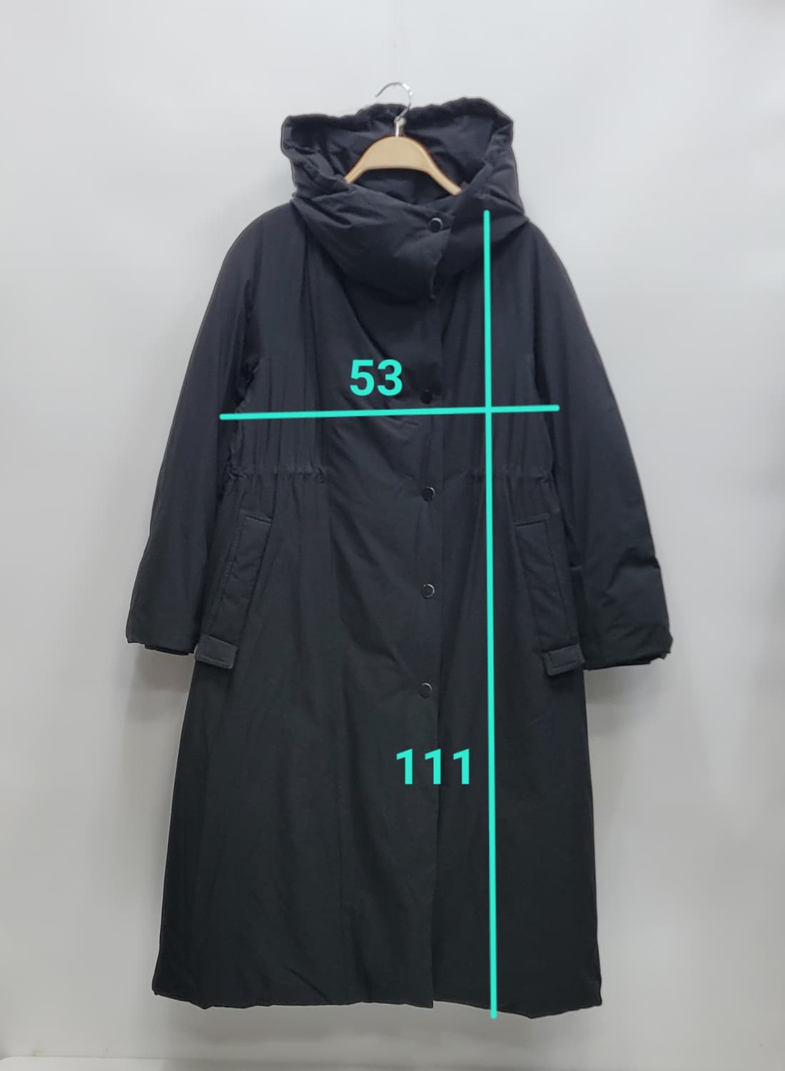 CC collect 20FW 구스 다운 패딩 코트 / 여 85 블랙
 상품이미지10