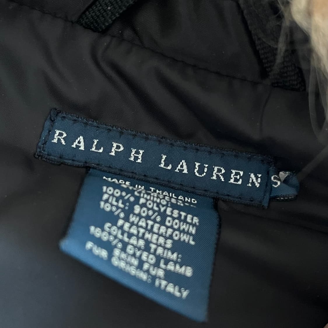 폴로 구스다운 패딩 조끼 상품이미지3