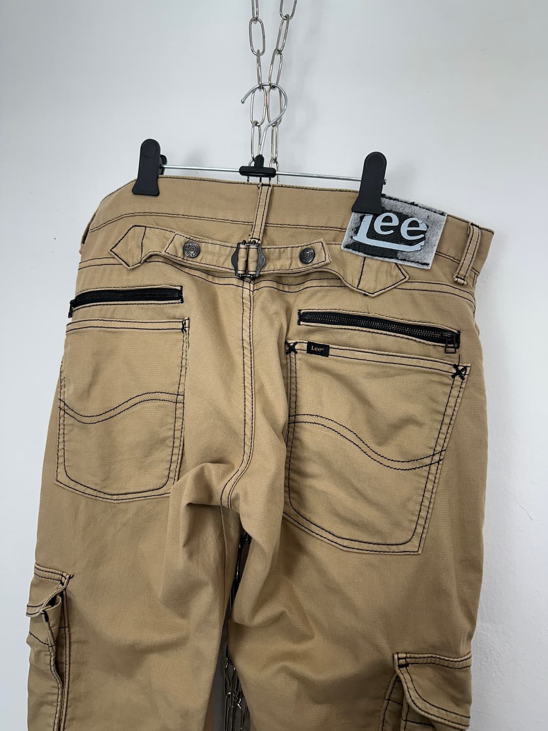 Lee zipper point back strap detail moto  상품이미지7