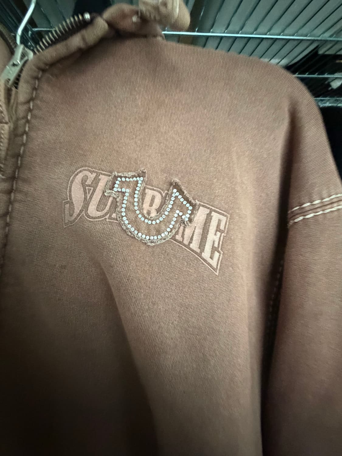 트루릴리전 슈프림 후드집업 상품이미지5