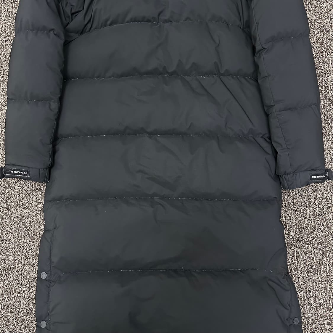 노스페이스 구스다운 롱패딩 블랙 NC1DJ50B 95사이즈 상품이미지8
