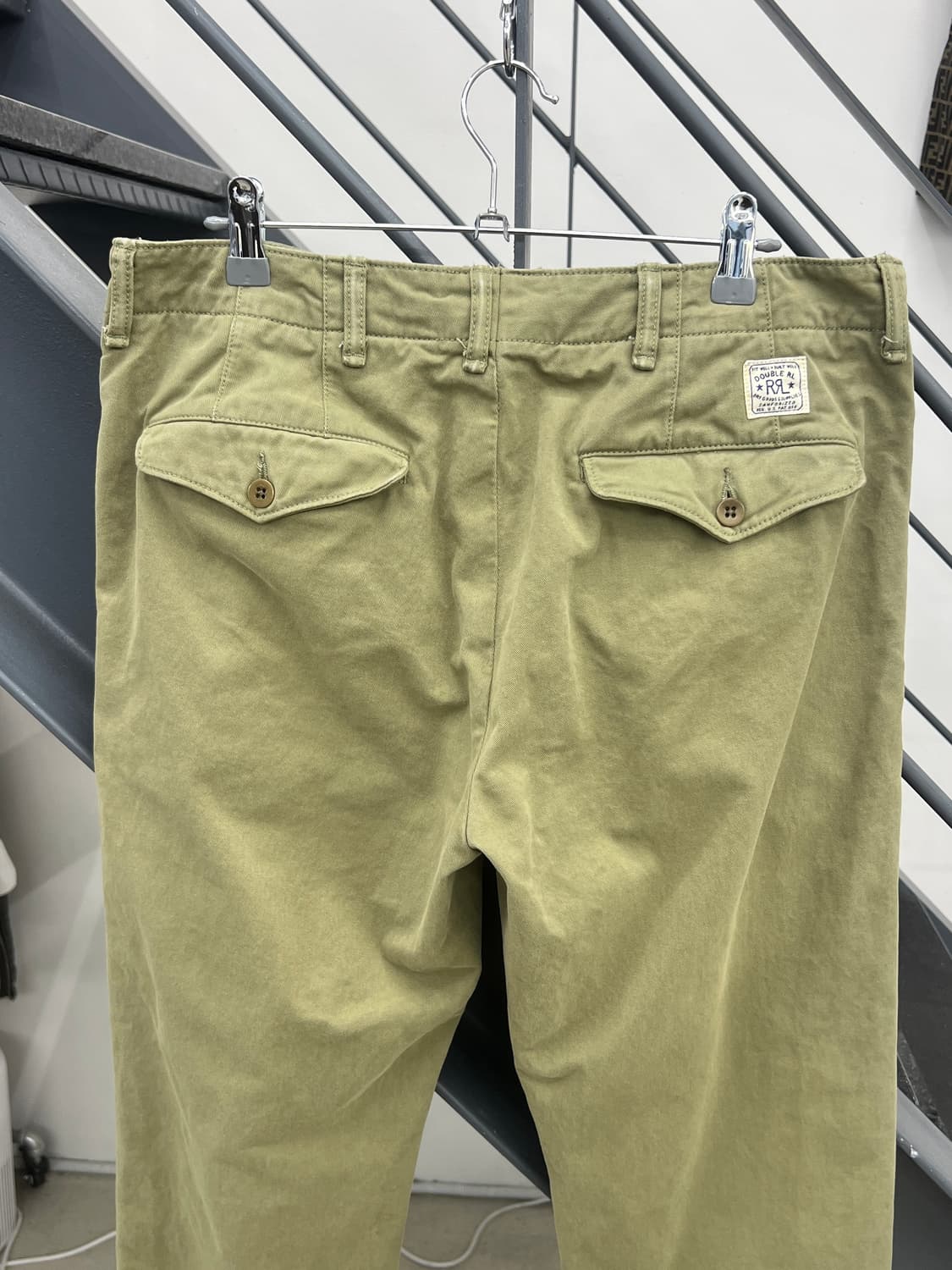 RRL 더블알엘 오피서 카키 치노 팬츠 상품이미지5