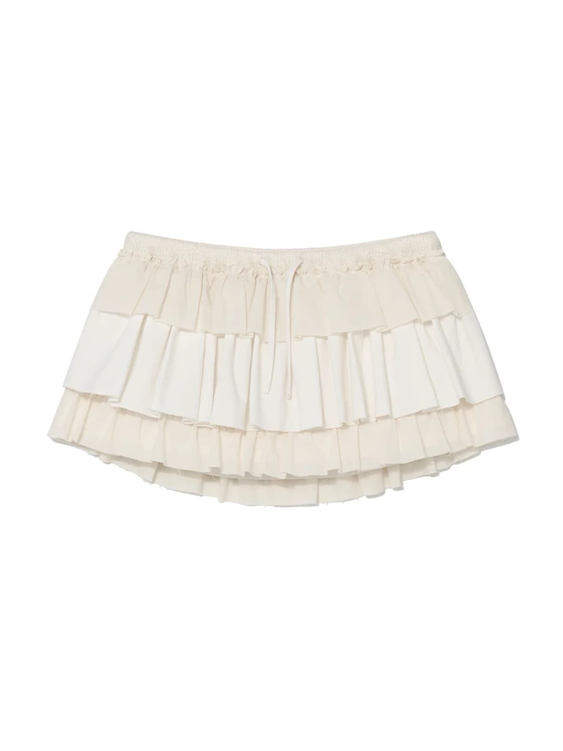 글로니(glowny) 걸프렌드 러플 미니 스커트 girlfriend 상품이미지1