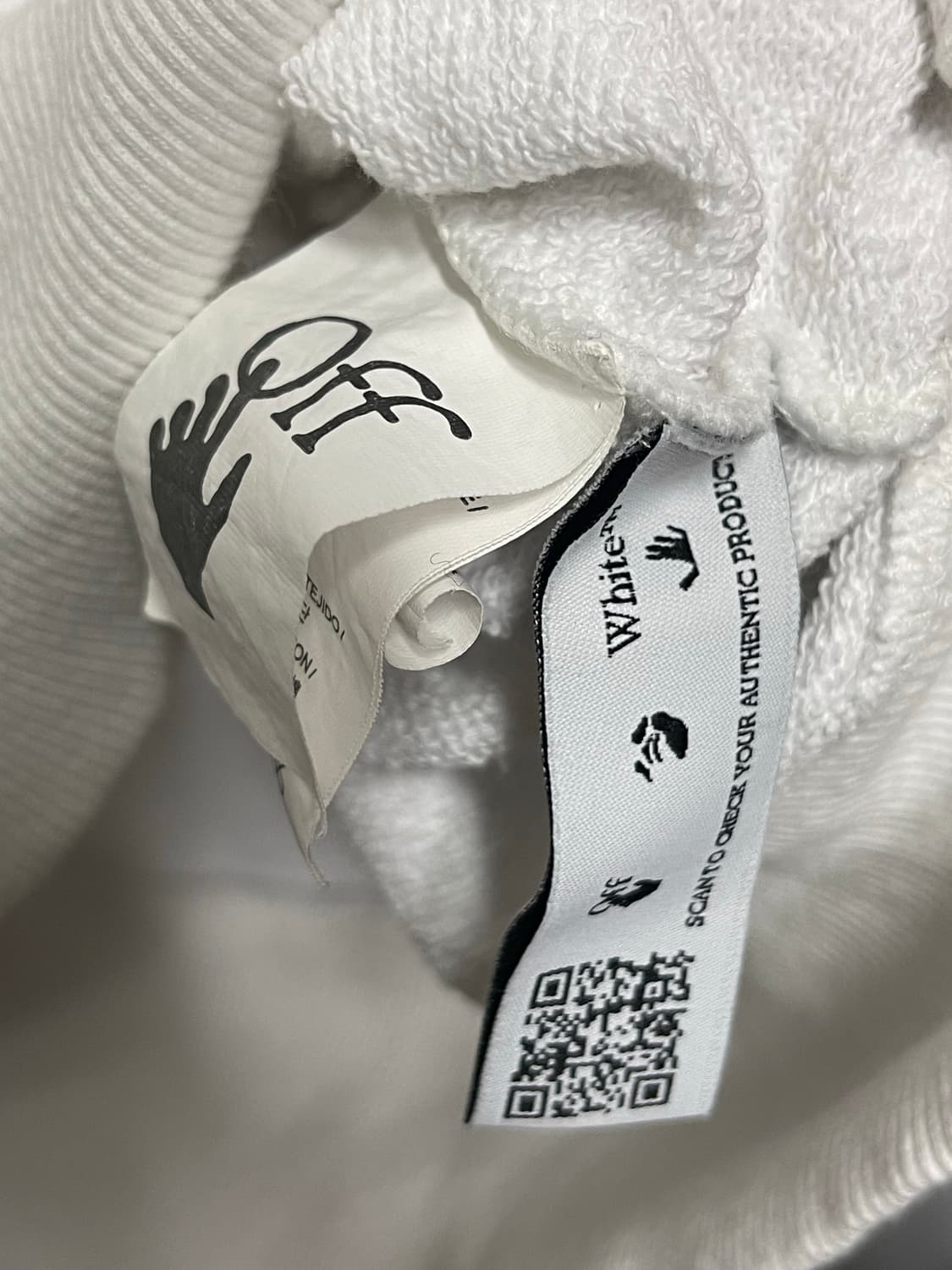 오프화이트 마커 애로우 후드티 XL 상품이미지8