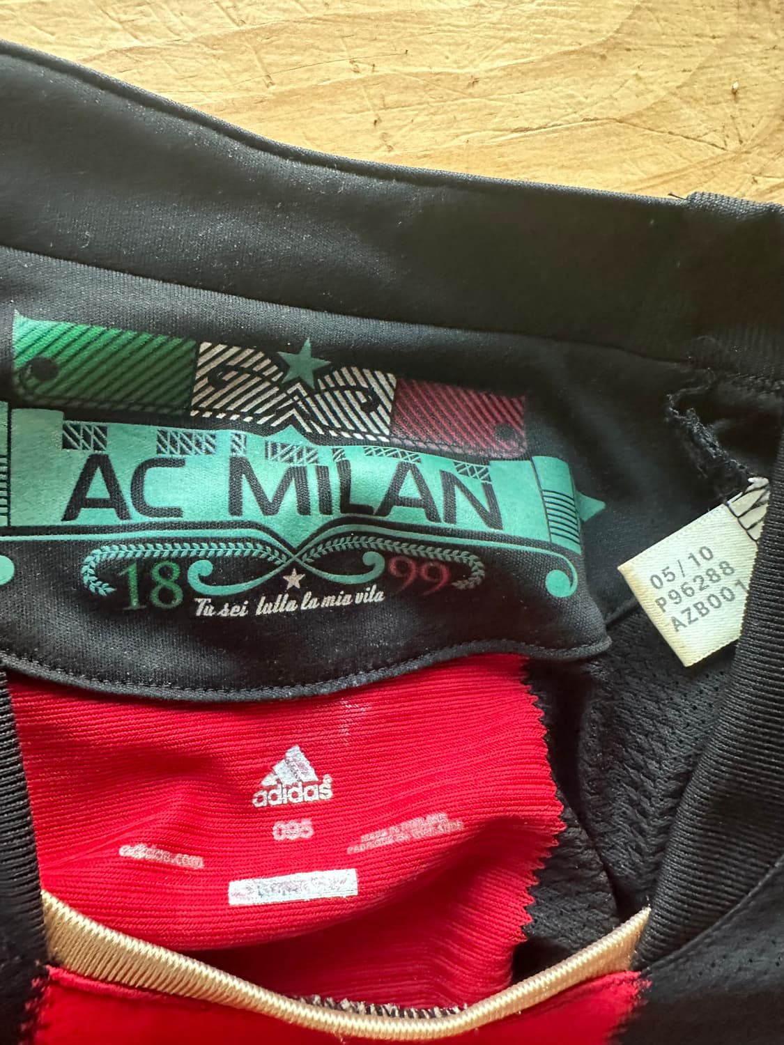 1011 ac밀란 논마킹 유니폼 상품이미지2