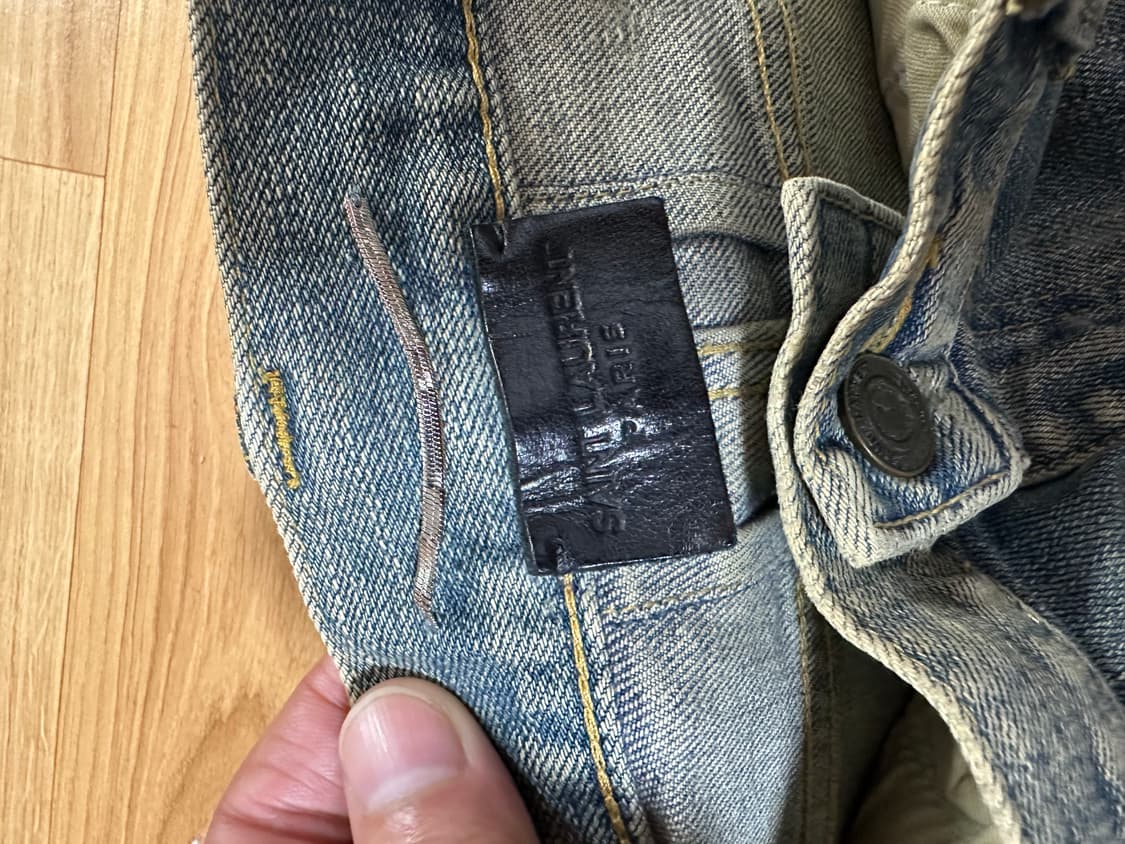 생로랑  13fw 무파진  31사이즈 상품이미지4