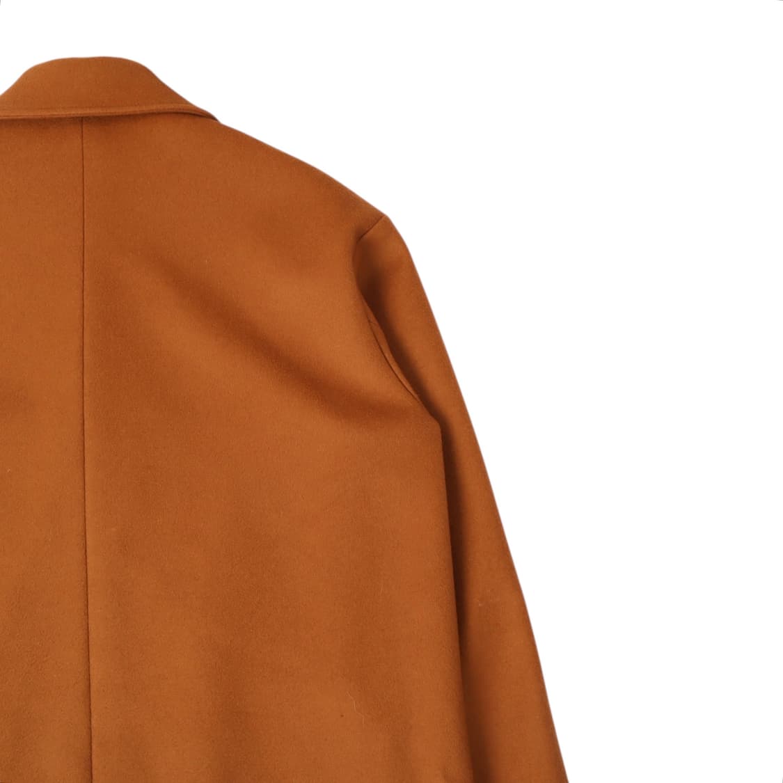 Coor 쿠어 브라운 울 캐시미어 더블 코트 상품이미지5