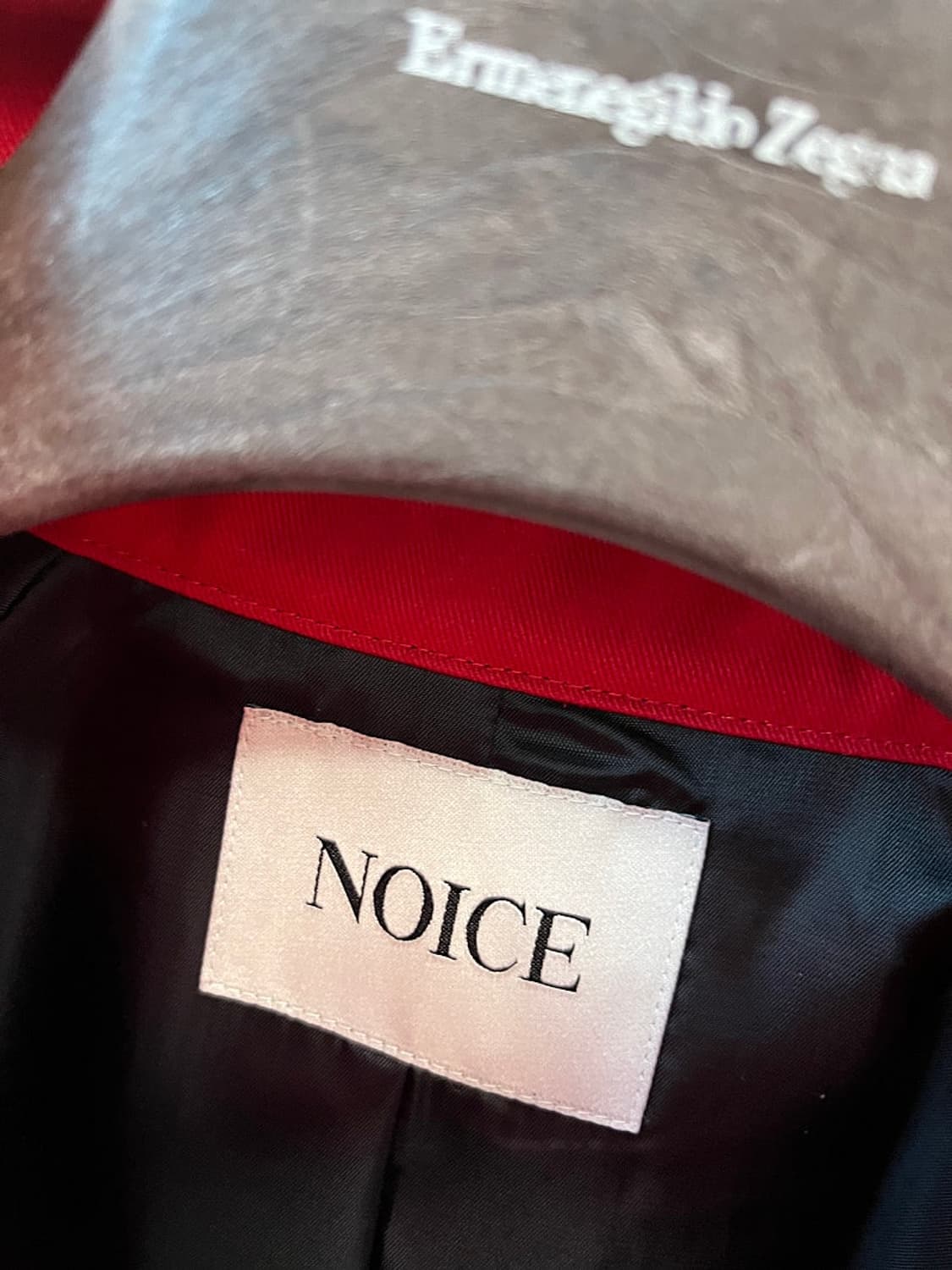 100) 노이스 레드 헤링턴자켓 상품이미지3