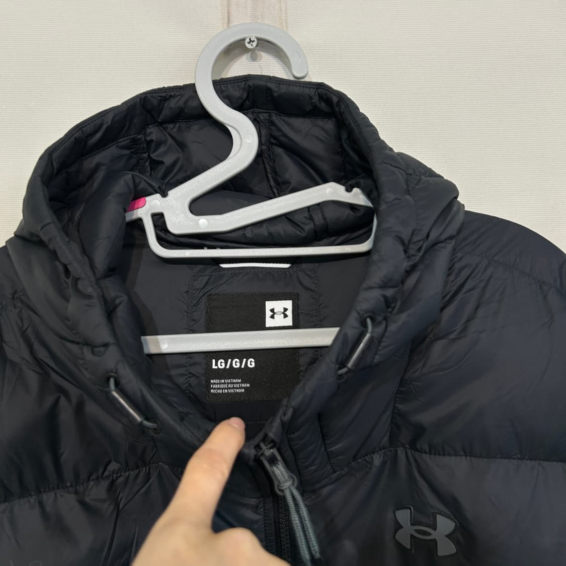 언더아머 남성 오리털 롱패딩 L 상품이미지2