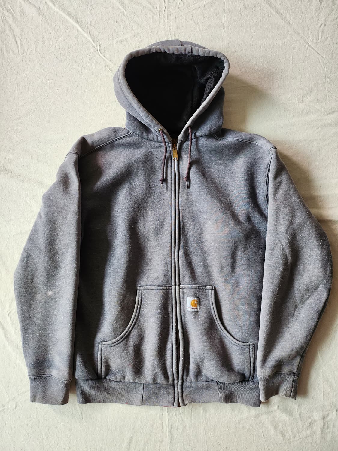 00s carhartt thermal zip up hoodie 상품이미지1