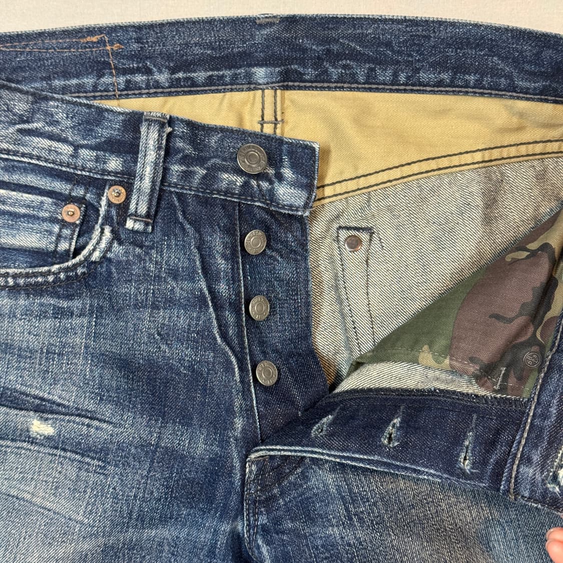 30inch) 데님앤서플라이 랄프로렌 바이커 데님 팬츠 상품이미지8