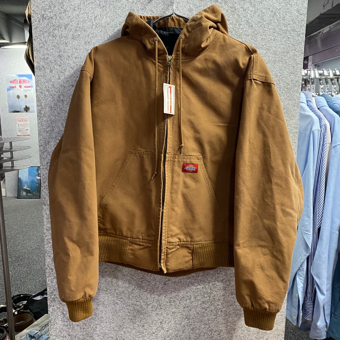 디키즈 빈티지 엑티브 브라운 후드 워크 자켓 B3597 상품이미지2