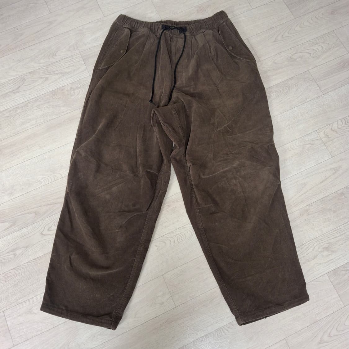 [2] 모이프 와이드 서비스 팬츠 브라운 코듀로이 moif 상품이미지3