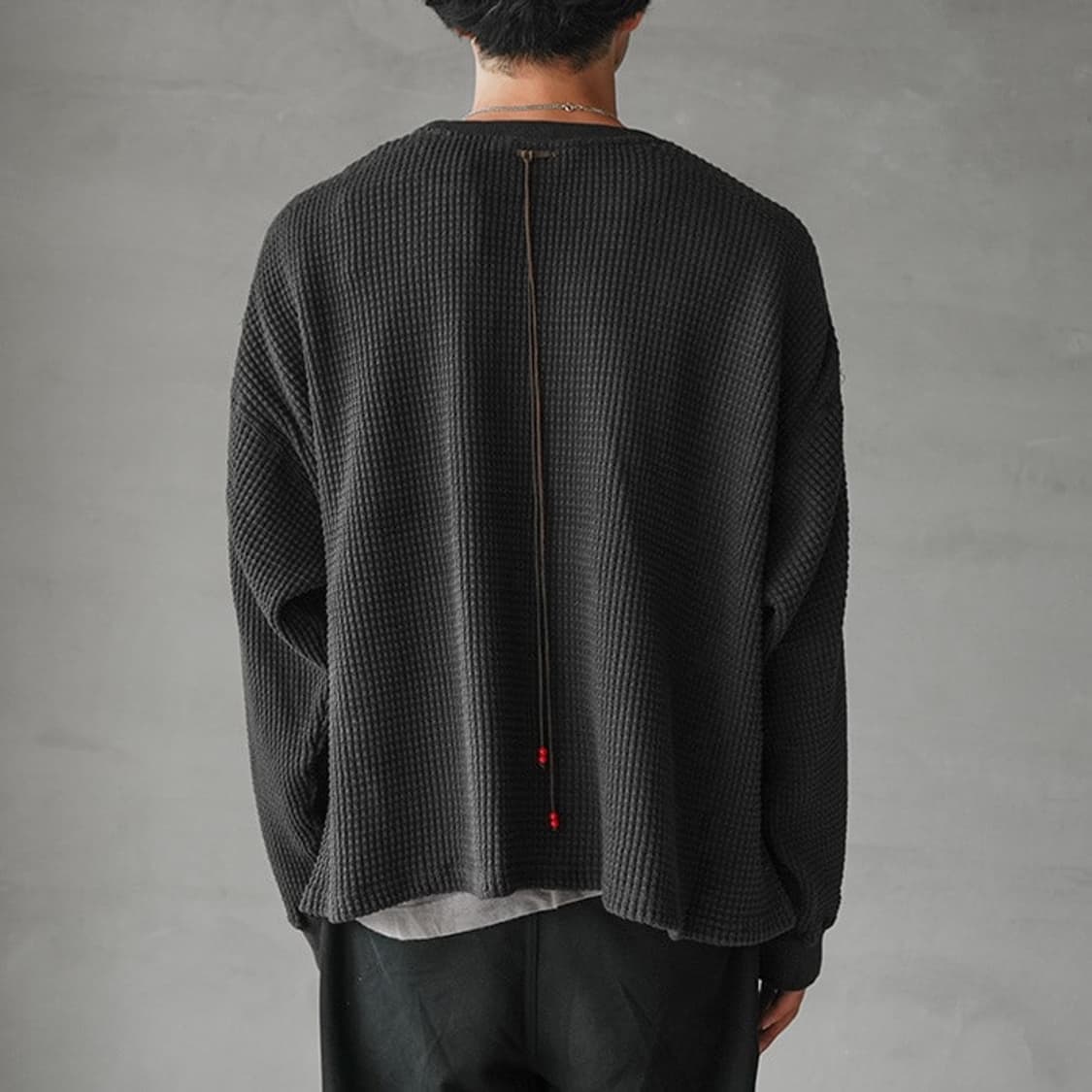 ANCELLM 안셀름 헤비 와플 오버 롱슬리브 상품이미지6